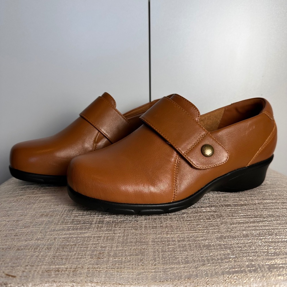 Propet Leather Clogs Women's Size 8 XX Wide Width‎ Comfort Walking Shoes
